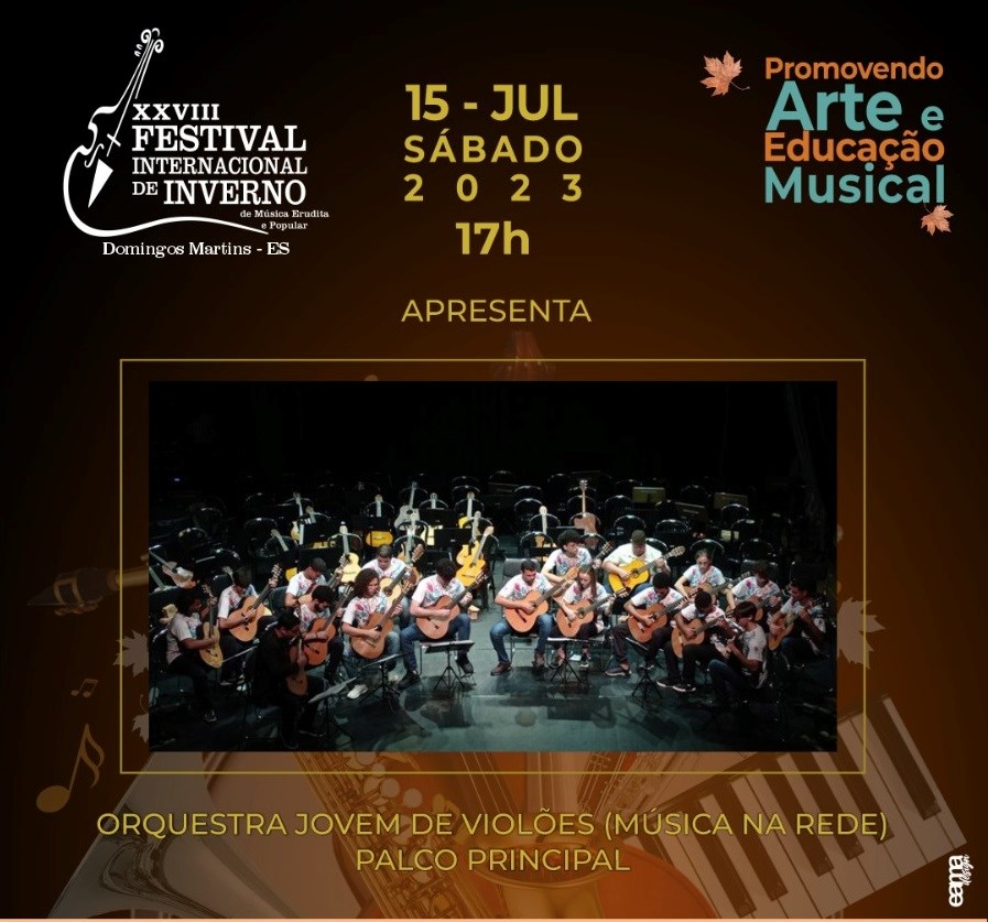 Orquestra Jovem reapresenta Games em Concerto no próximo domingo