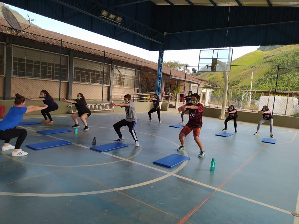 EDUCAÇÃO FÍSICA - CIEP QUARAÍ: NOSSA SALA DE EDUCAÇÃO FÍSICA