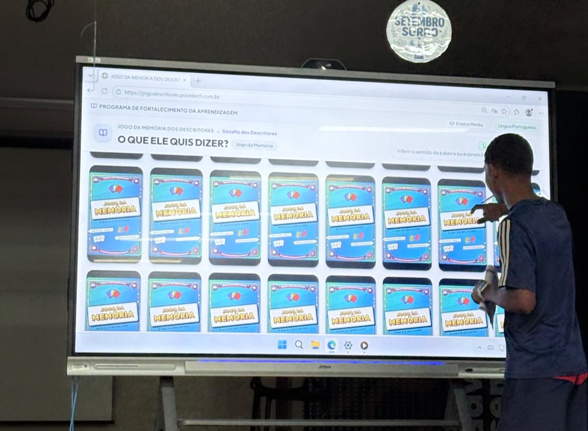 Escola estadual de Vila Velha utiliza tecnologia para diversificar experiências de aprendizagem