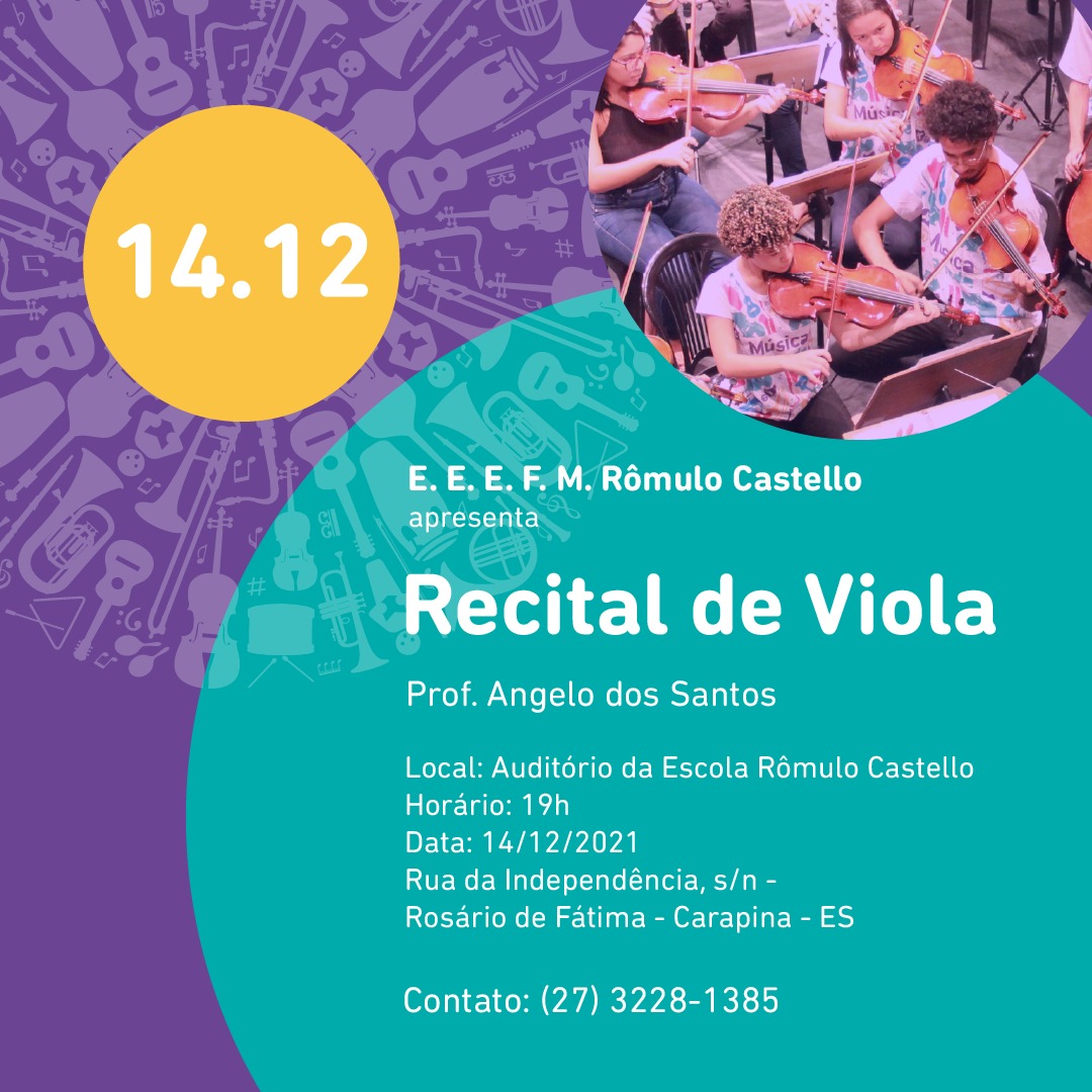 APRESENTAÇÃO DE VIOLAS