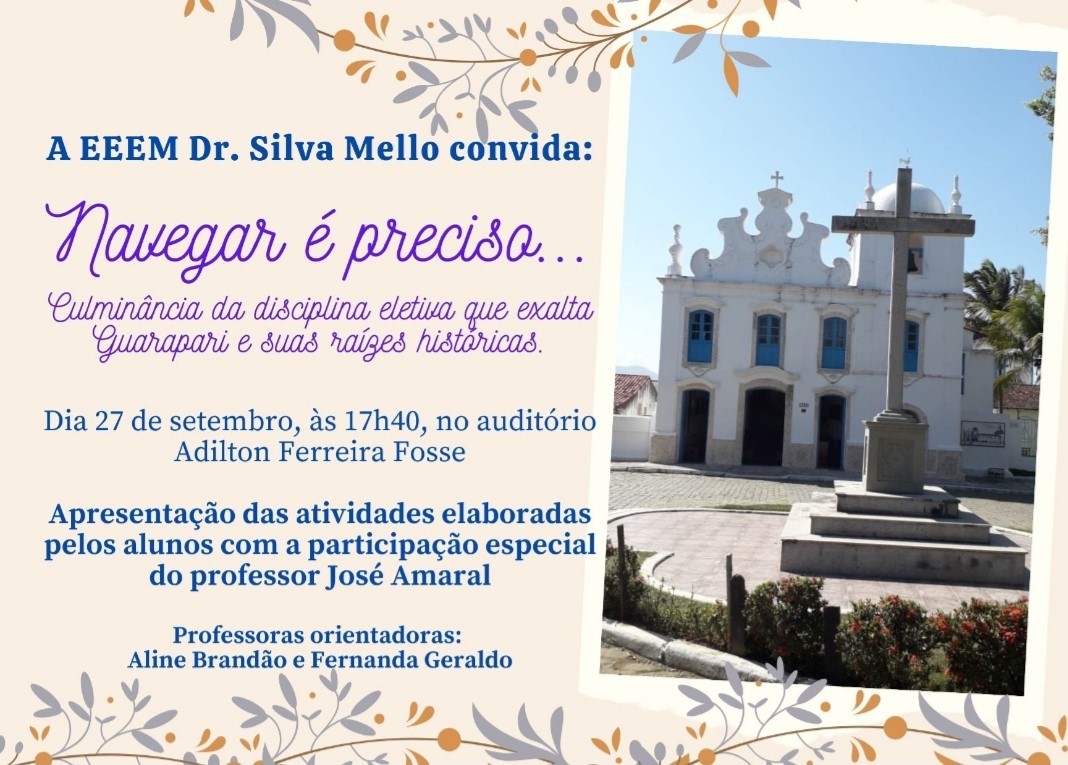 CONVITE NAVEGAR É PRECISO