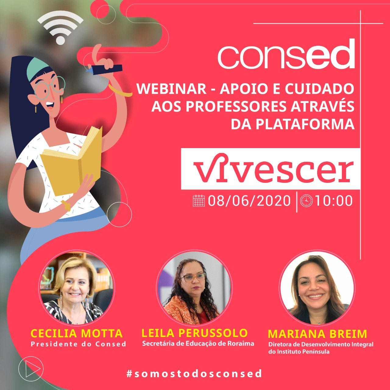 Dovulgação Webinar Consed