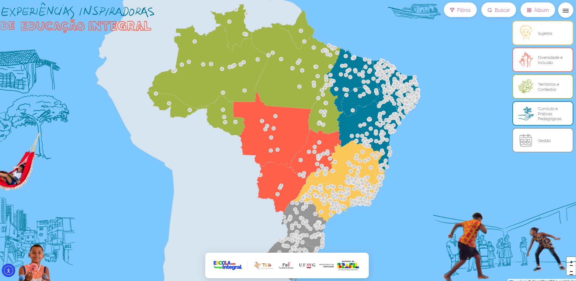 Imagem Mapa Experiências Inspiradoras