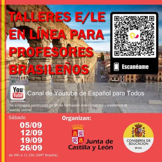 Oficinas de Espanhol - Setembro de 2020