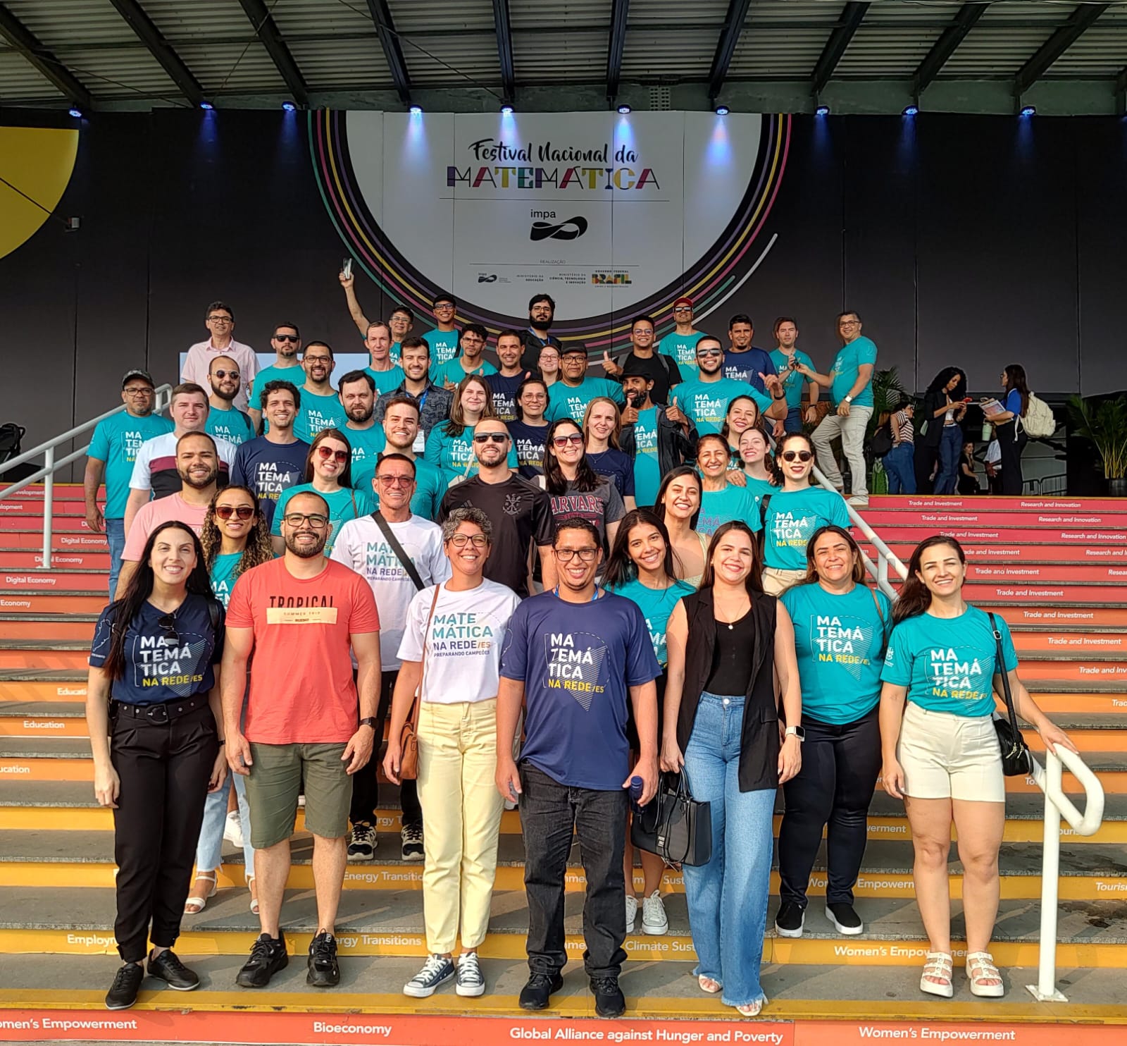 Professores no Festival