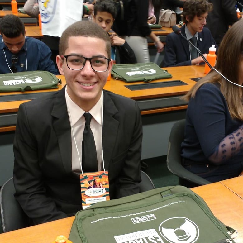 Estudante de Marechal participa do Parlamento Jovem Brasileiro