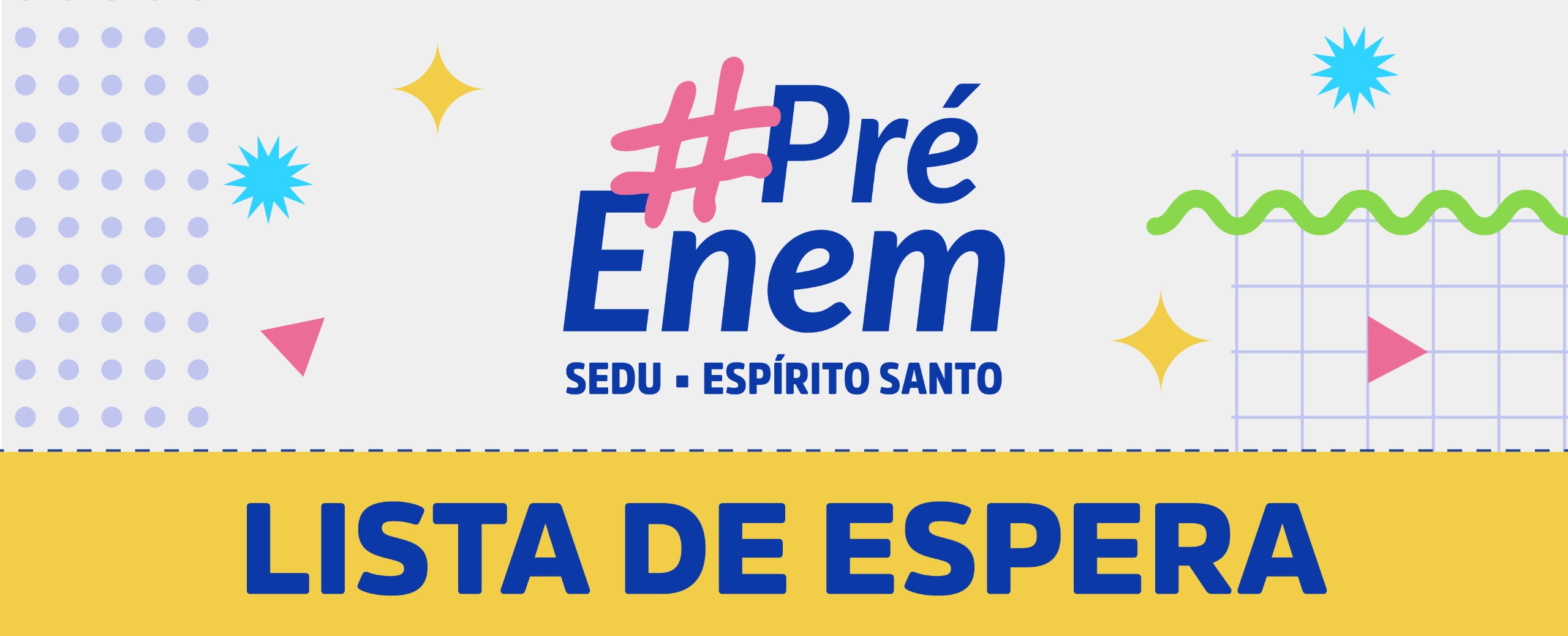Sedu organiza Lista de Espera para vagas remanescentes do Pré-Enem Espírito Santo 2026