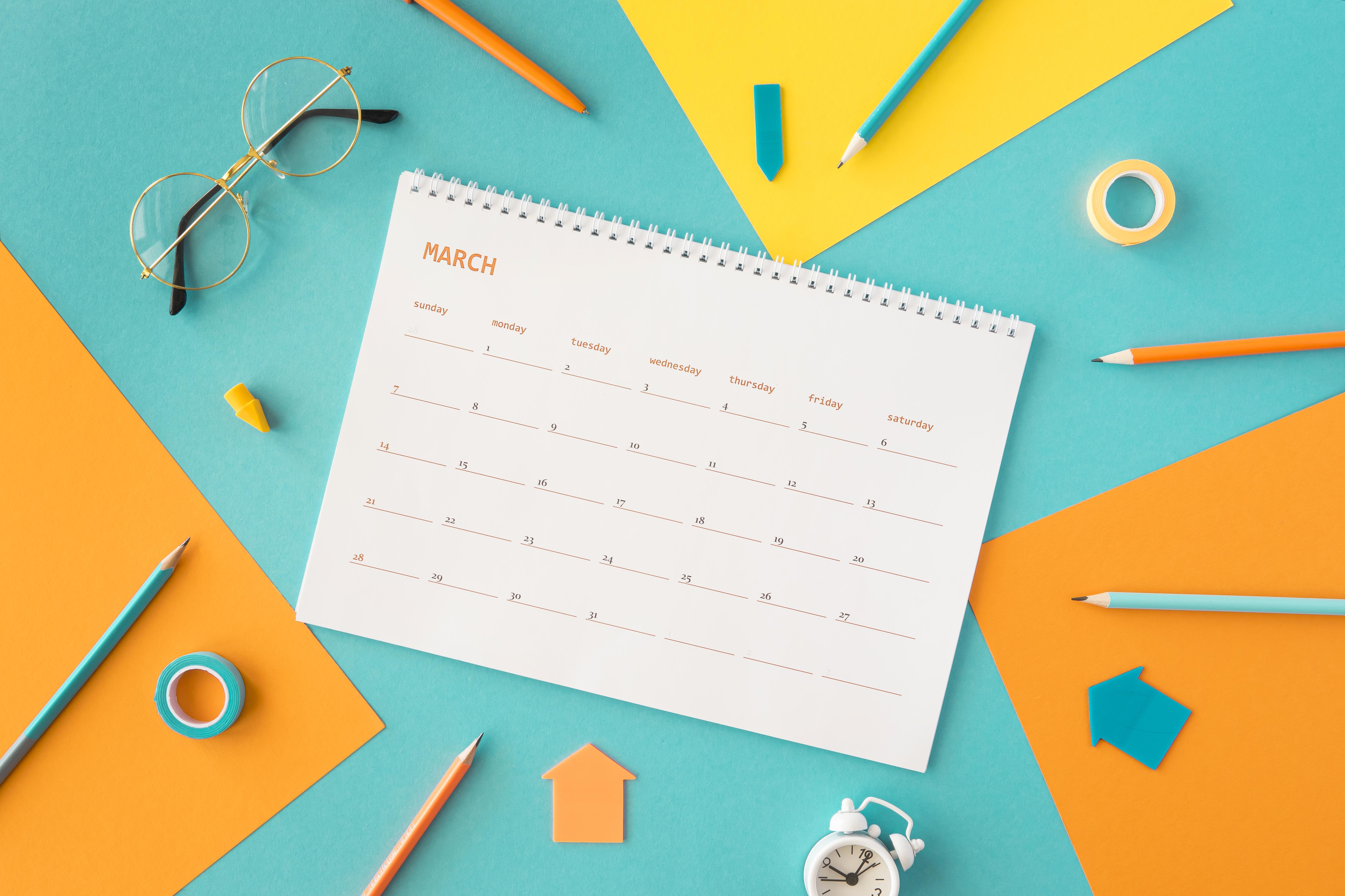 calendario-e-acessorios-do-planejador-plano