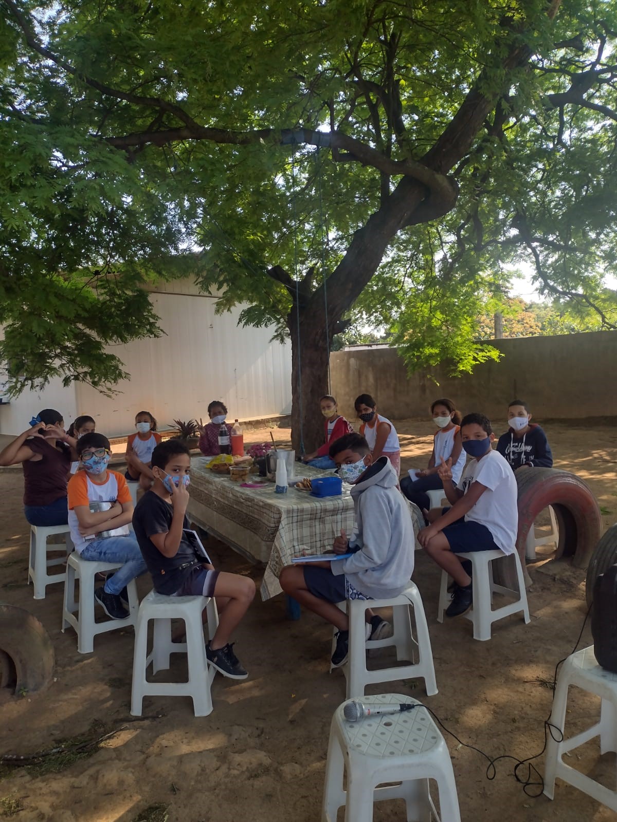 Alunos do Ensino Fundamental participam do projeto de leitura ‘Café com Poesia na Primavera’