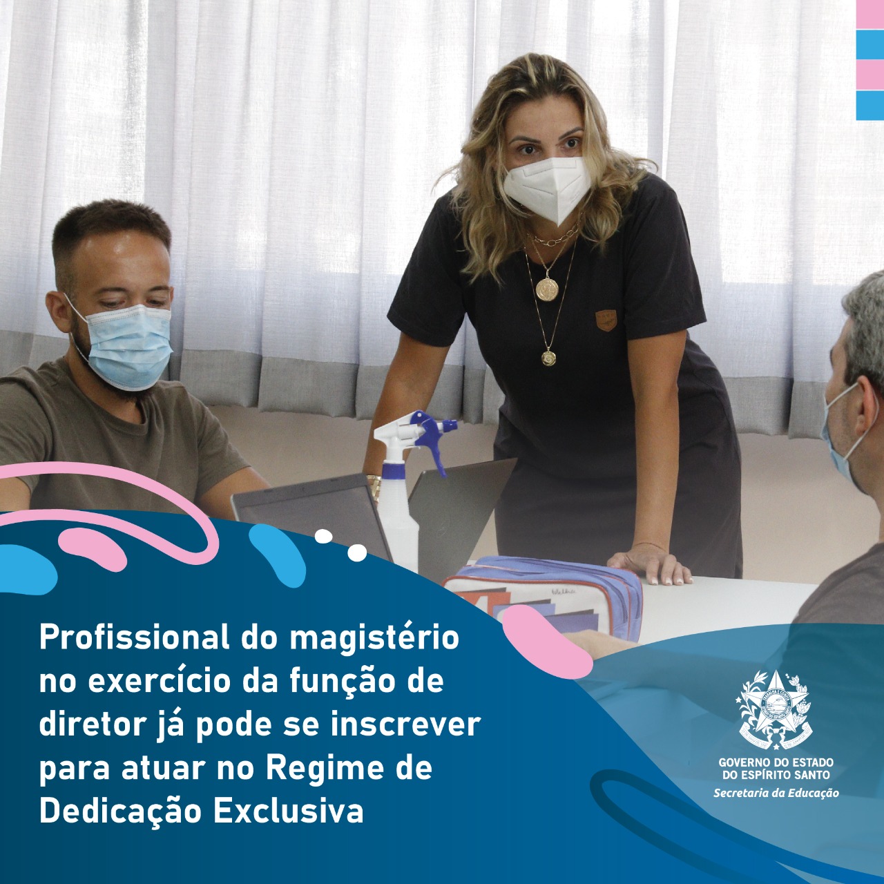 Profissional do magistério no exercício da função de diretor já pode se inscrever para atuar no Regime de Dedicação Exclusiva