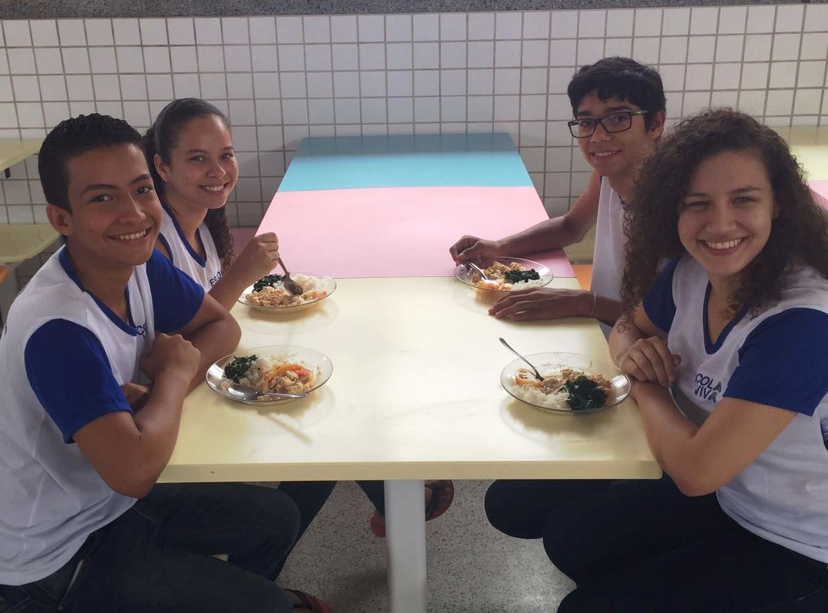 merenda escolar|||Fotógrafo:Divulgação